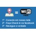 Roteador Wireless com check-in no Facebook