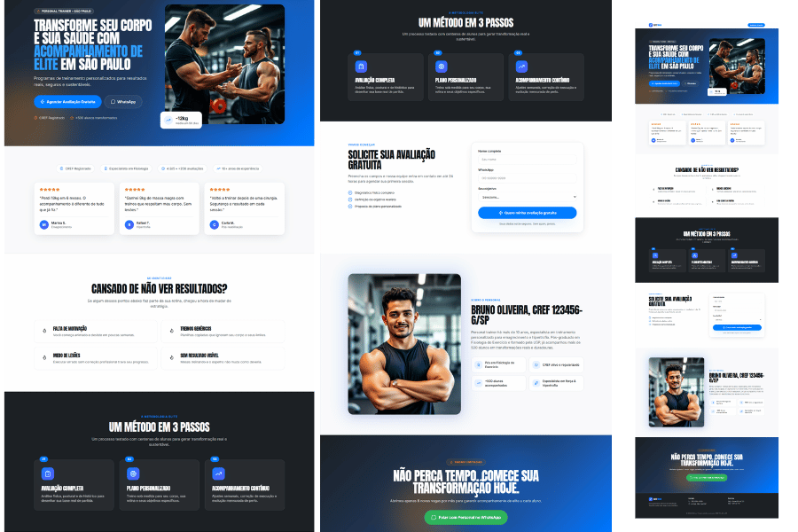 Landing Page para Personal Trainer: Como Atrair Mais Alunos pelo Google